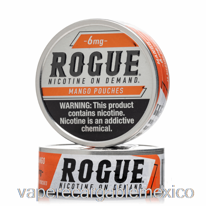 Bolsas De Nicotina Vape Recargables Rogue - Mango 3 Mg (paquete De 5)